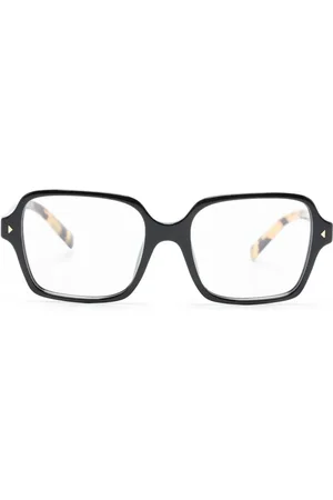Prada Tortoiseshell-detailed square-frame glasses