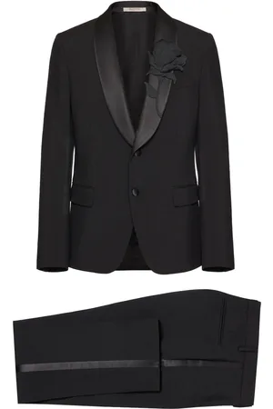 VALENTINO GARAVANI Flower-patch dinner suit