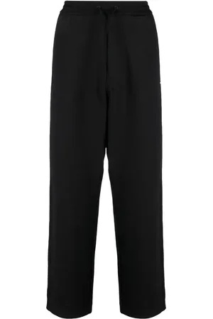 Y-3 Logo-patch drawstring track pants