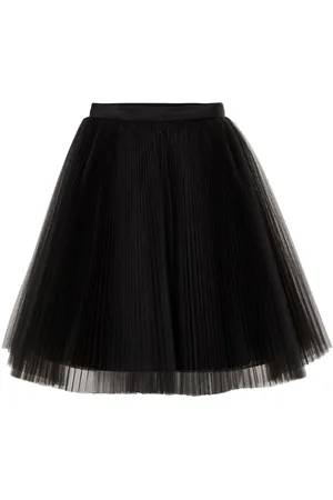 Carolina Herrera Pleated tulle miniskirt