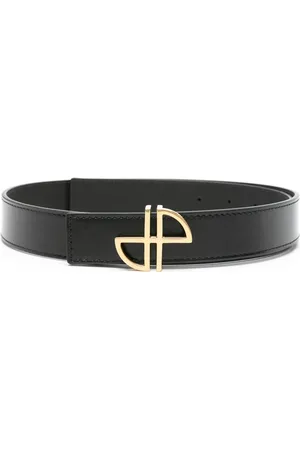 Patou JP leather belt