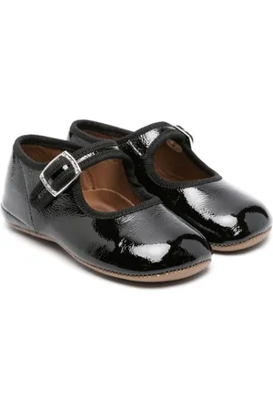 PèPè Martina leather ballerina shoes