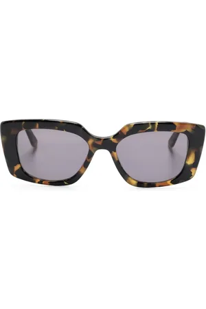 Karl Lagerfeld Logo-engraved square-frame sunglasses