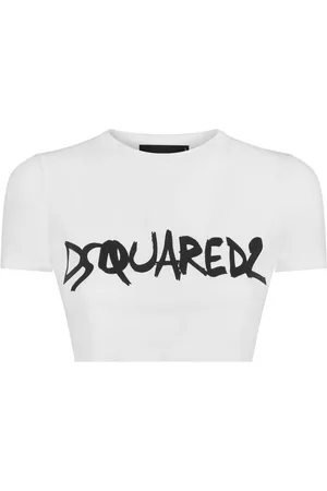 Dsquared2 Logo-print crop T-shirt