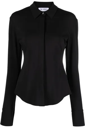 The Attico Elton fitted-waistline shirt