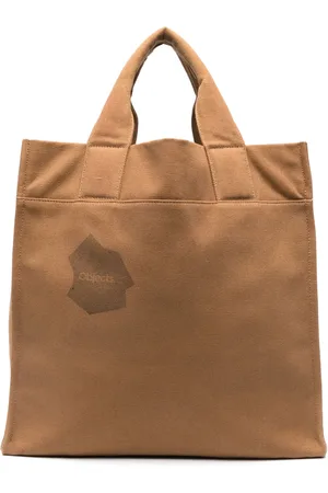 Objects IV Life Logo-print cotton tote bag
