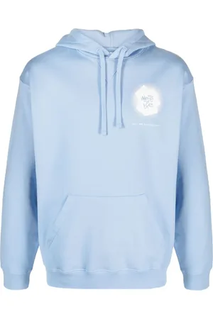 Objects IV Life Cloud-print cotton hoodie