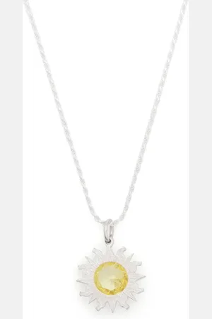 Bleue Burnham Sun statement-pendant necklace