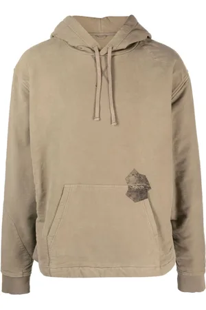 Objects IV Life Logo-print organic cotton hoodie