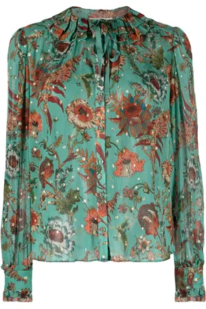 ULLA JOHNSON Pippa floral-print blouse
