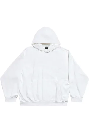 Balenciaga Logo-print cotton hoodie