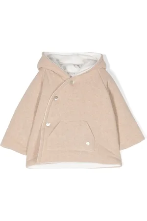 PAZ RODRIGUEZ Hooded cotton-blend coat