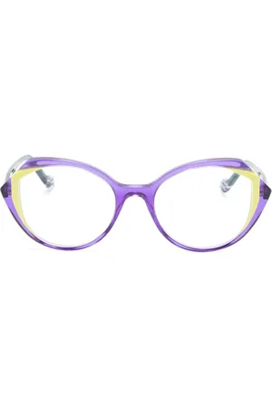 face Kaledo 1 cat eye-frame glasses