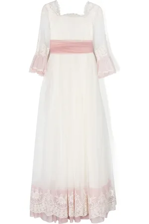 Manuela Macías Odette empire-line tulle dress