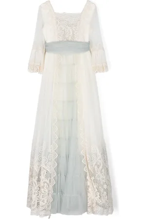Manuela Macías Ivette empire-line tulle dress