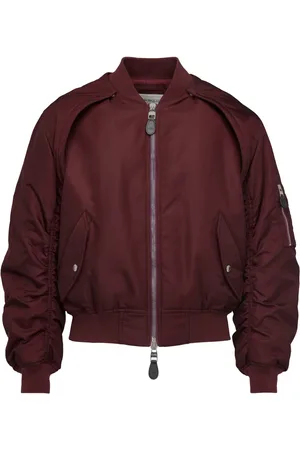 Alexander McQueen Detachable-sleeve bomber jacket