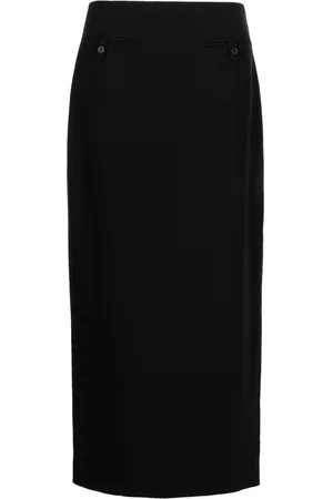 Staud High-waisted midi skirt