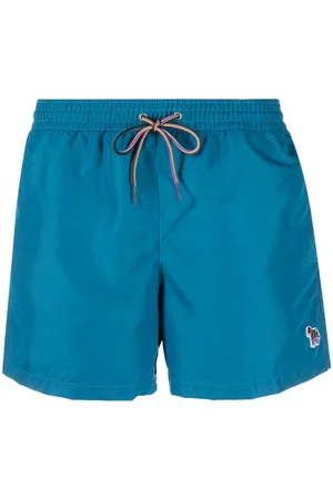 Paul Smith Zebra-motif drawstring-waist swim shorts