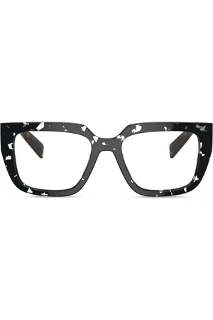 Prada Tortoiseshell cat-eye frame glasses