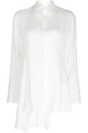YOHJI YAMAMOTO Lawn panelled shirt