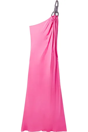 Stella McCartney Falabella crystal-embellished satin gown