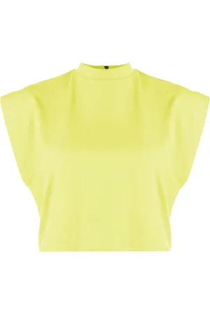 Lenny Niemeyer Mock-neck sleeveless cropped top