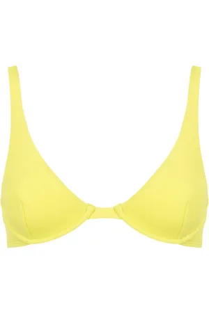 Lenny Niemeyer Ribbed triangle-cup bikini top
