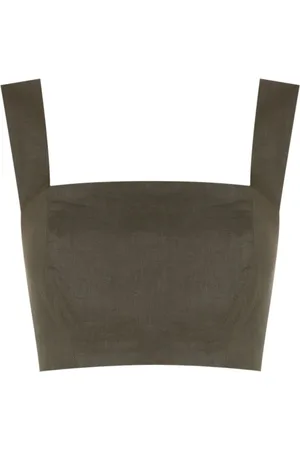 Lenny Niemeyer Square-neck cropped top