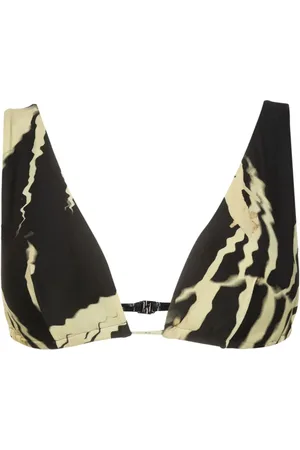 Lenny Niemeyer Abstract triangle-cup bikini top
