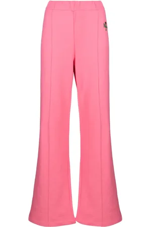 Chiara Ferragni Logo-embroidered elasticated-waist track pants