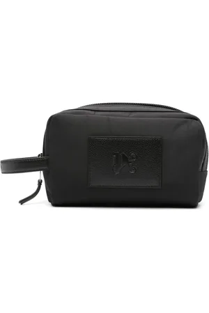 Palm Angels Monogram-appliqué wash bag