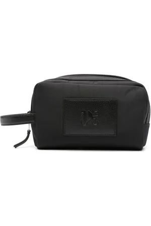 Palm Angels Monogram-appliqué wash bag