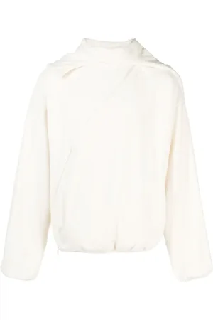 Post Archive Faction PAF Center asymmetric fleece hoodie