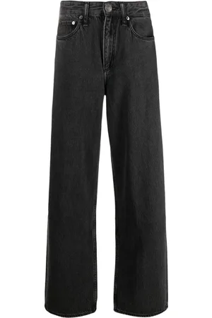 RAG&BONE Logan mid-rise wide-leg jeans