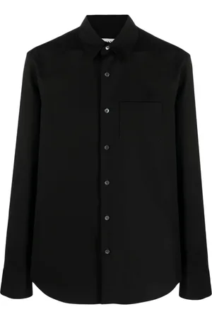 Lanvin Long-sleeve stretch-cotton shirt