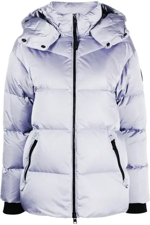 Woolrich Logo-patch hooded padded jacket