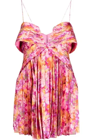 Acler Finnegan pleated minidress