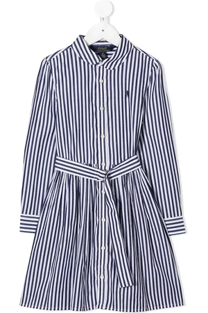 Ralph Lauren Striped belted shirt dress