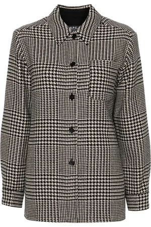 A.P.C. Darlene virgin wool-blend overshirt