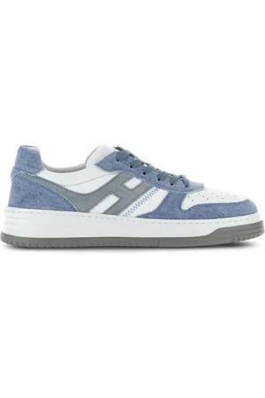 Hogan H630 logo-patch leather sneakers