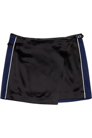 Diesel O-Kesselle satin mini skirt