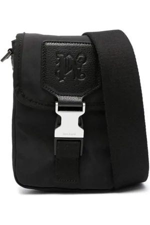 Palm Angels Monogram-debossed crossbody bag