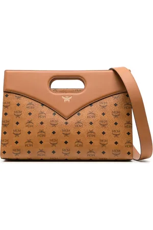 MCM Medium Diamond Visetos-print tote bag