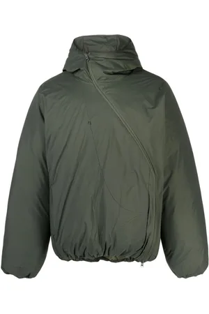 Post Archive Faction PAF 5.1 asymmetric-zip hooded jacket