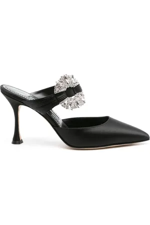 Manolo Blahnik Maidugura 90mm satin mules
