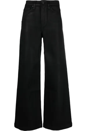 Paige High-waisted wide-leg trousers