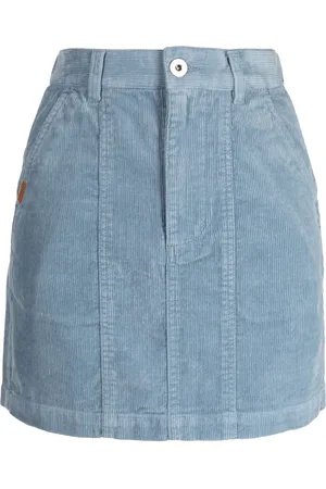 Chocoolate A-line corduroy mini skirt