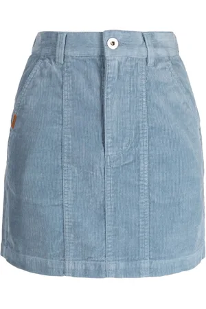 Chocoolate A-line corduroy mini skirt