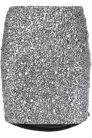 Gestuz GlitzaGZ crystal-embellished miniskirt