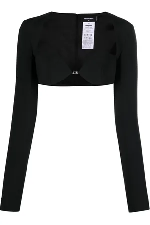 Dsquared2 Long-sleeved cropped top